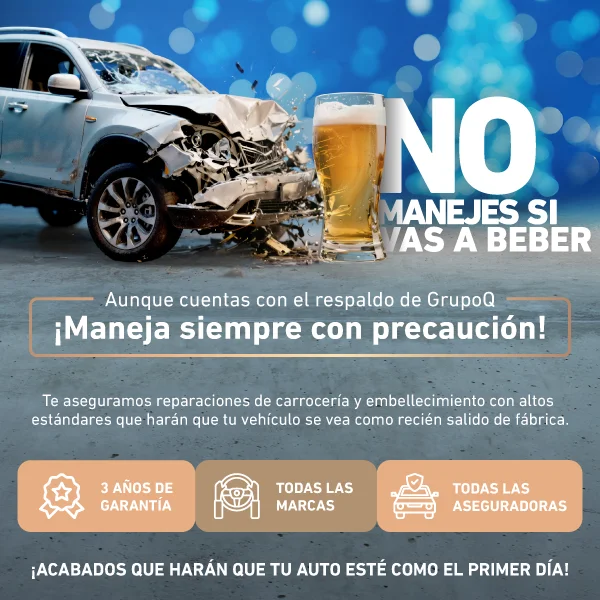 Grupo Q Pintura - Si bebes no manejes.