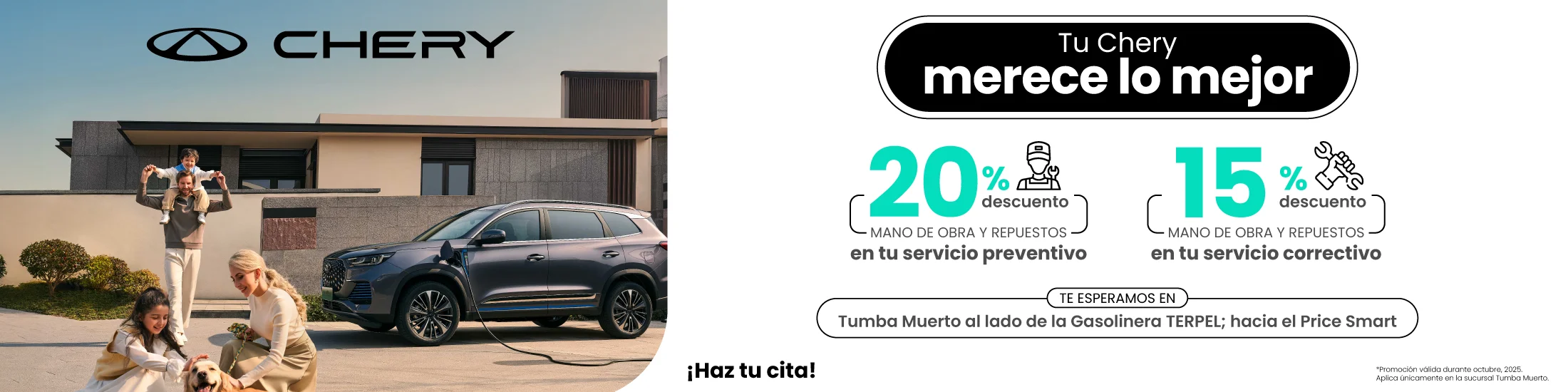 Tu Chery merece lo mejor