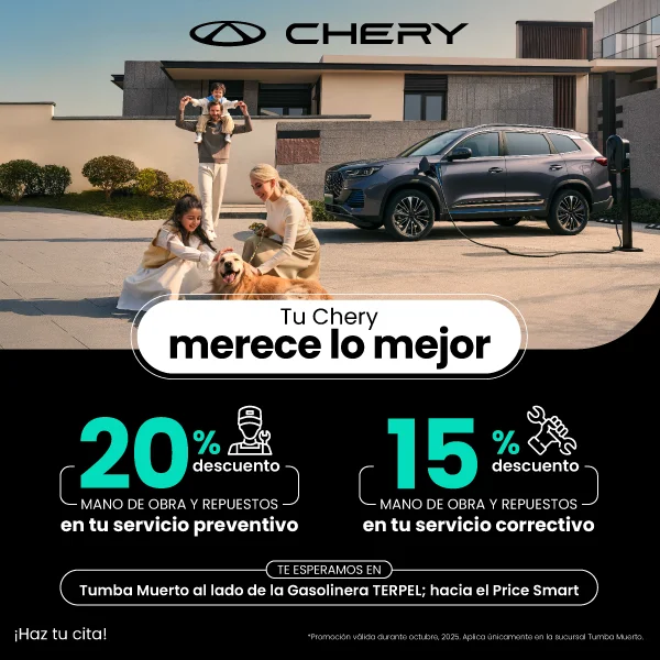 Tu Chery merece lo mejor